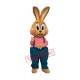 Superb Brown Lightweight Rabbit Mascot Costume