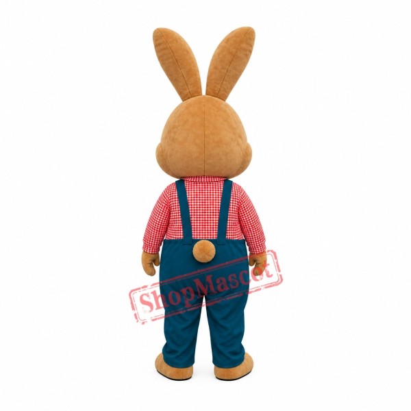 Superb Brown Lightweight Rabbit Mascot Costume Superb Brown Lightweight Rabbit Mascot Costume
