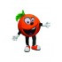 Happy Lightweight Orange Mascot Costume