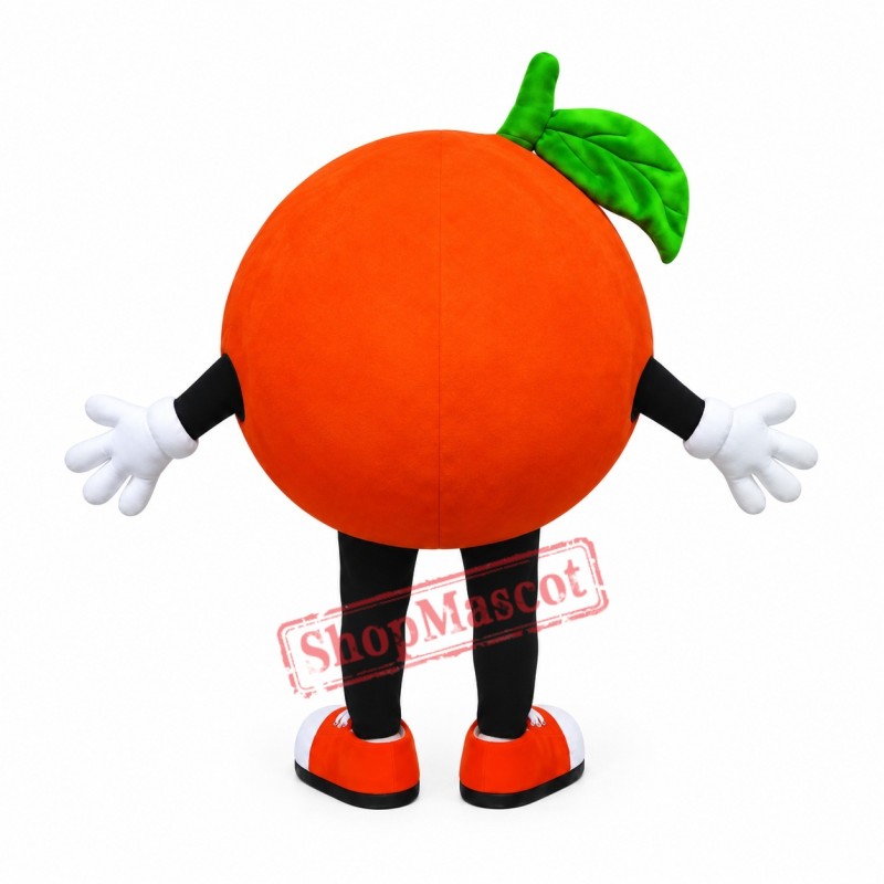 Happy Lightweight Orange Mascot Costume Happy Lightweight Orange Mascot Costume