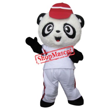 Superb Happy Lightweight Panda Mascot Costume