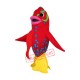 Red Goldfish Mascot Costume Red Goldfish Mascot Costume