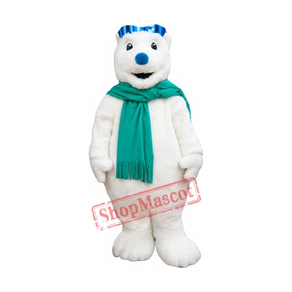 Superb Friendly Lightweight Polar Bear Mascot Costume