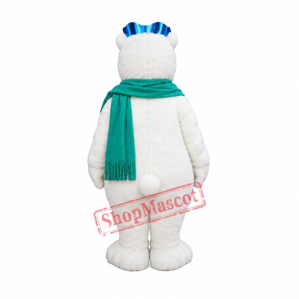 Superb Friendly Lightweight Polar Bear Mascot Costume Superb Friendly Lightweight Polar Bear Mascot Costume