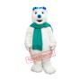 Superb Friendly Lightweight Polar Bear Mascot Costume