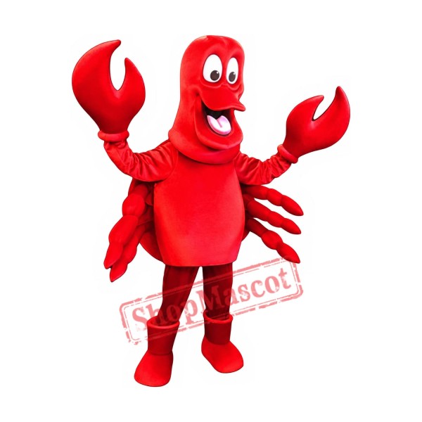 Super Red Lobster Mascot Costume Super Red Lobster Mascot Costume