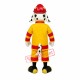 Friendly Lightweight Fire Dog Mascot Costume Friendly Lightweight Fire Dog Mascot Costume