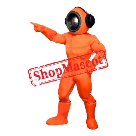 Sound Man Mascot Costume