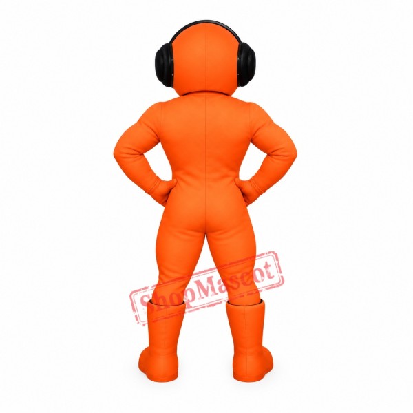 Sound Man Mascot Costume Sound Man Mascot Costume