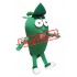 Superb Green Pepper Mascot Costume