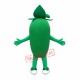 Superb Green Pepper Mascot Costume Superb Green Pepper Mascot Costume