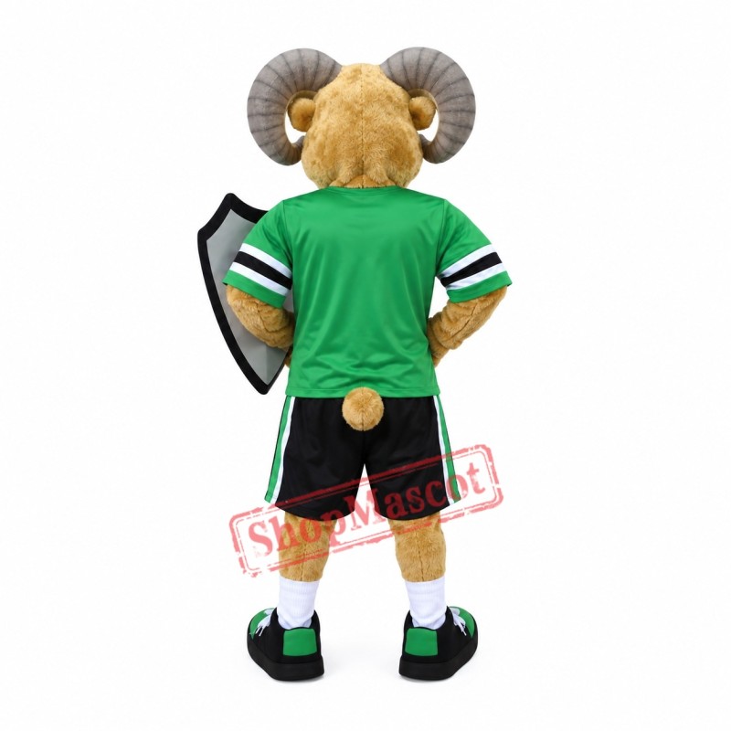 College Power Ram Mascot Costume
