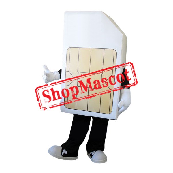 Sim Card Mascot Costume