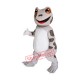 Friendly Brown Frog Mascot Costume Friendly Brown Frog Mascot Costume
