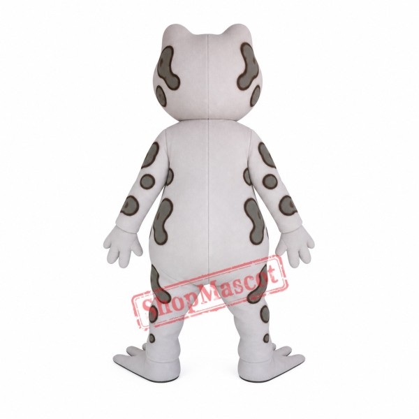 Friendly Brown Frog Mascot Costume