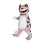 Friendly Brown Frog Mascot Costume