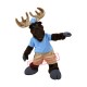 Superb College Moose Mascot Costume Superb College Moose Mascot Costume