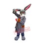 Superb Grey Rabbit Mascot Costume
