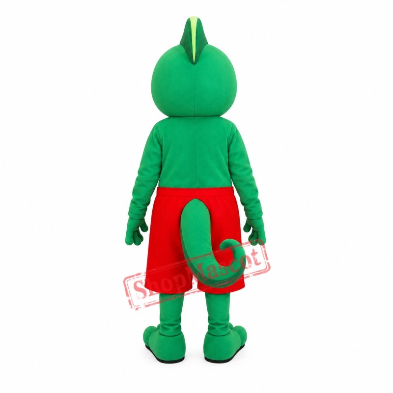 Happy Chameleon Mascot Costume Happy Chameleon Mascot Costume