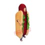 Superb Hot Dog Mascot Costume