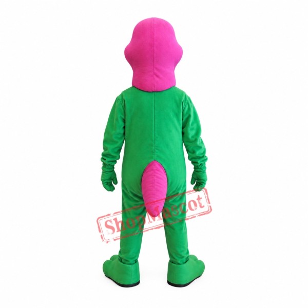 Red & Green Dinosaur Mascot Costume
