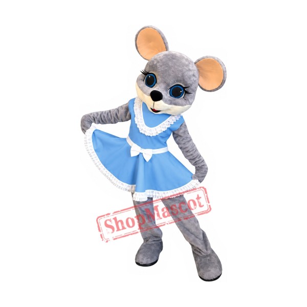 Lovely Female Mouse Mascot Costume Lovely Female Mouse Mascot Costume