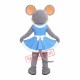Lovely Female Mouse Mascot Costume Lovely Female Mouse Mascot Costume