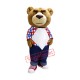 Superb Teddy Bear Mascot Costume