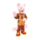 Happy Pig Boy Mascot Costume Happy Pig Boy Mascot Costume