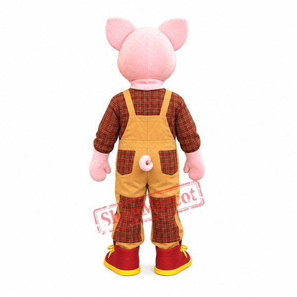 Happy Pig Boy Mascot Costume Happy Pig Boy Mascot Costume