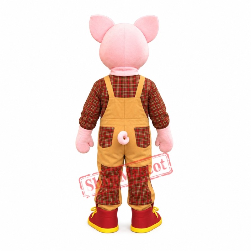 Happy Pig Boy Mascot Costume Happy Pig Boy Mascot Costume