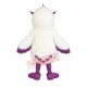 Purple & White Owl Mascot Costume