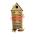 Wooden House Mascot Costume