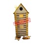 Wooden House Mascot Costume