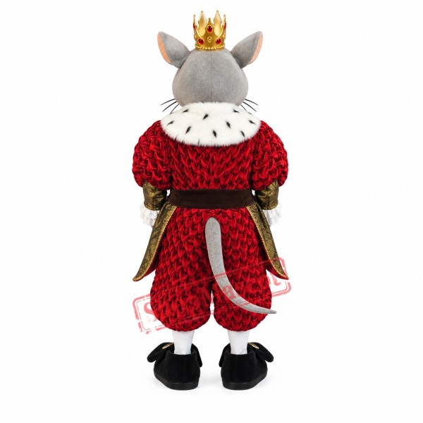 King Mouse Mascot Costume King Mouse Mascot Costume
