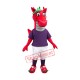 Superb Lightweight Red Dragon Mascot Costume Superb Lightweight Red Dragon Mascot Costume