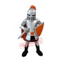 Superb Lightweight Silver Knight Mascot Costume