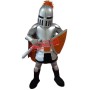 Superb Lightweight Silver Knight Mascot Costume