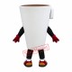 Lovely Lightweight Coffee Cup Mascot Costume Lovely Lightweight Coffee Cup Mascot Costume