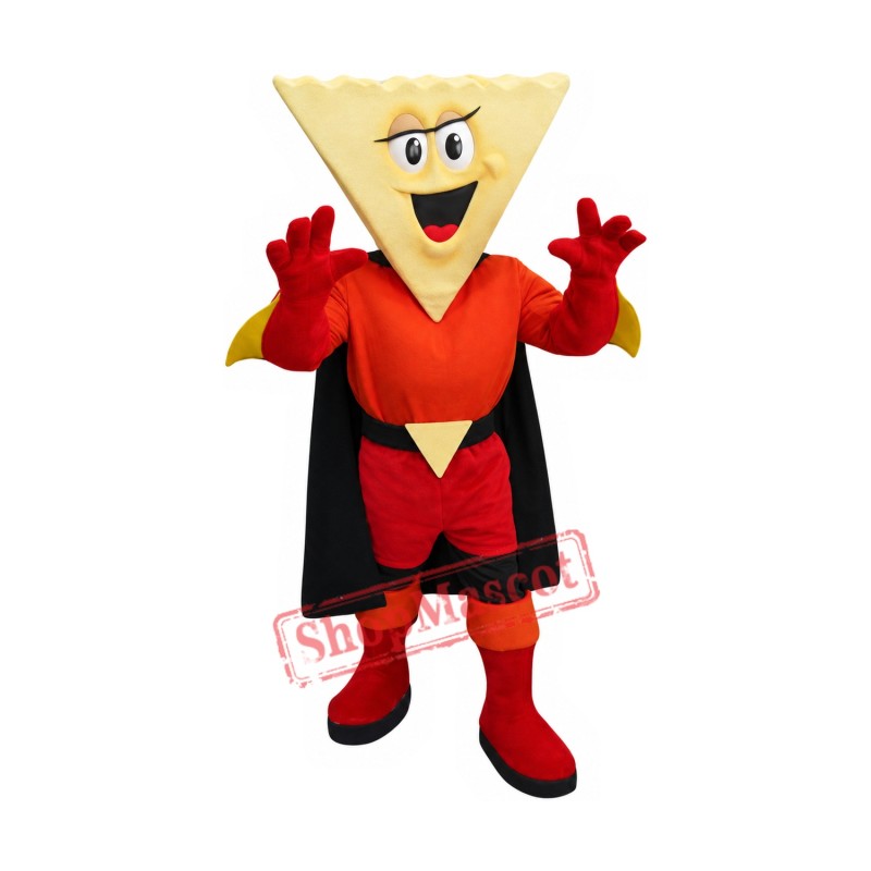 Triangular Biscuits Boy Mascot Costume Triangular Biscuits Boy Mascot Costume