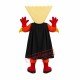 Triangular Biscuits Boy Mascot Costume Triangular Biscuits Boy Mascot Costume