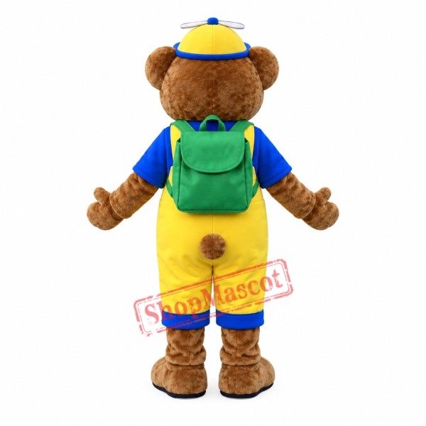 School Bear Mascot Costume School Bear Mascot Costume