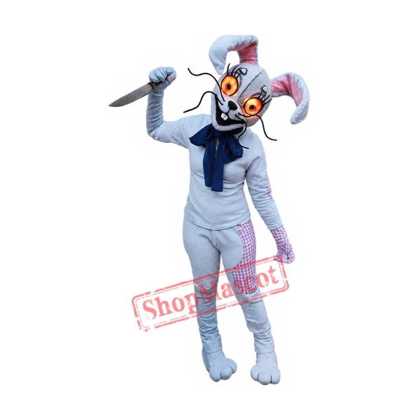 Superb Halloween Easter Bunny Mascot Costume