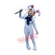 Superb Halloween Easter Bunny Mascot Costume Superb Halloween Easter Bunny Mascot Costume