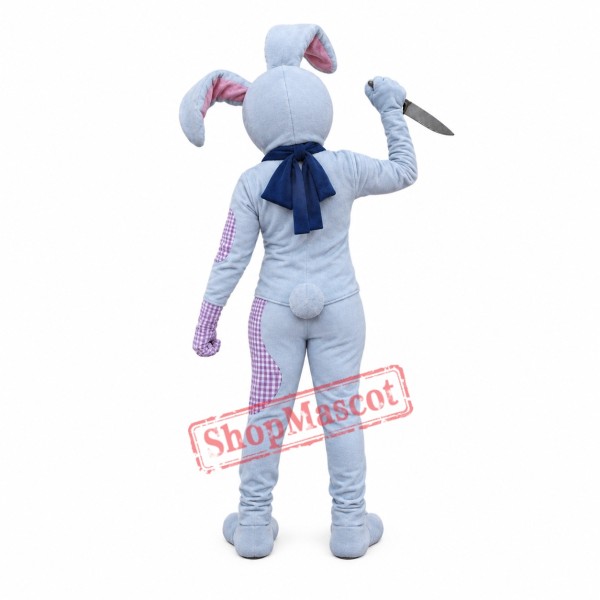 Superb Halloween Easter Bunny Mascot Costume Superb Halloween Easter Bunny Mascot Costume