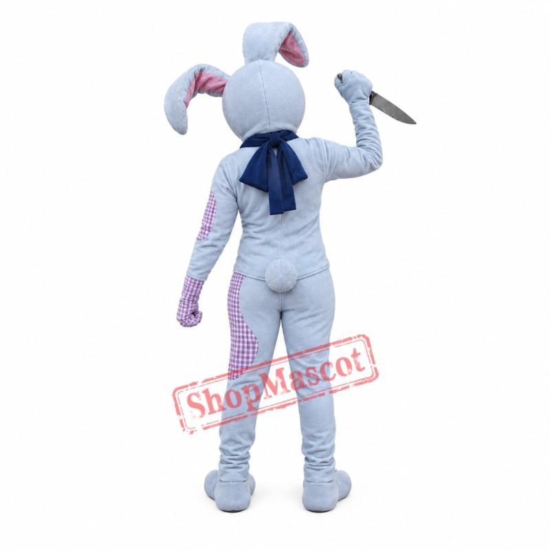 Superb Halloween Easter Bunny Mascot Costume Superb Halloween Easter Bunny Mascot Costume