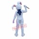 Superb Halloween Easter Bunny Mascot Costume Superb Halloween Easter Bunny Mascot Costume