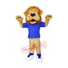 Superb Lightweight Sport Lion Mascot Costume