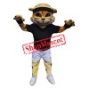 Superb Sport Leopard Mascot Costume