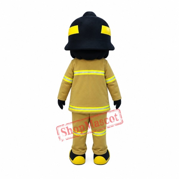 Lovely Lightweight Firemen Mascot Costume Lovely Lightweight Firemen Mascot Costume